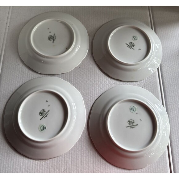 Set of 4 JHR Hutschenreuther Maria Theresia Bavaria 6" Dessert Bread Plates - Picture 4 of 5